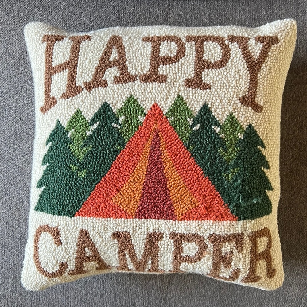 Happy Camper Pillow